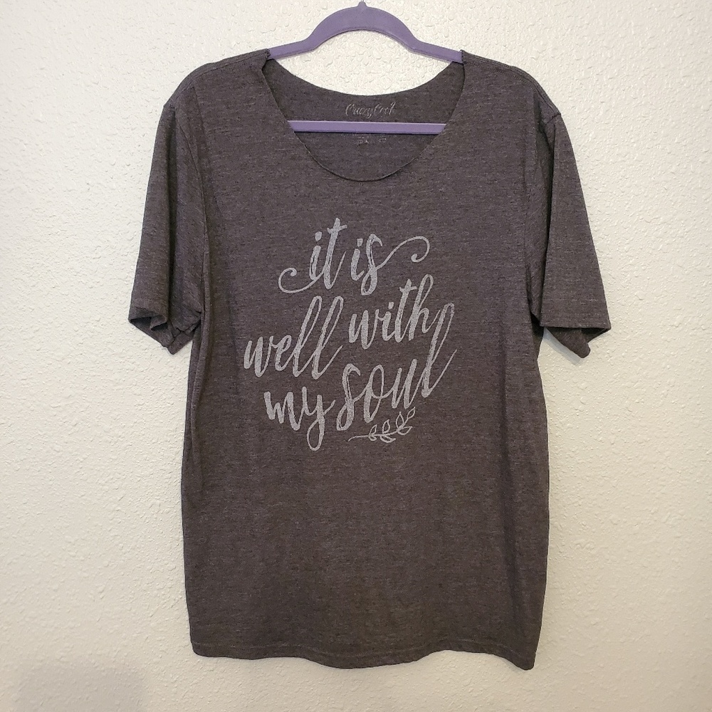 It is well with my soul graphic tee